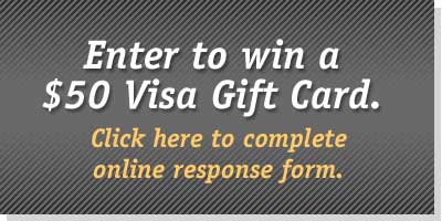 Enter to win a $50 Visa Gift Card.